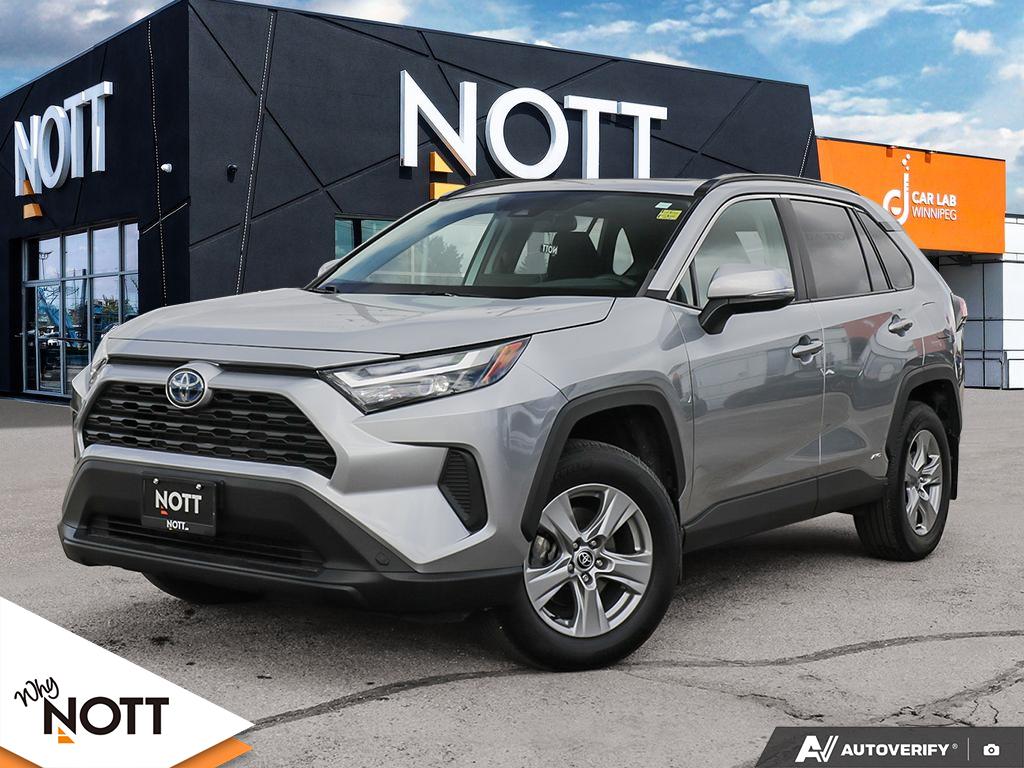 Gray 2023 Toyota RAV4 Hybrid SUV / Crossover All-Wheel Drive Continuously Variable Transmission