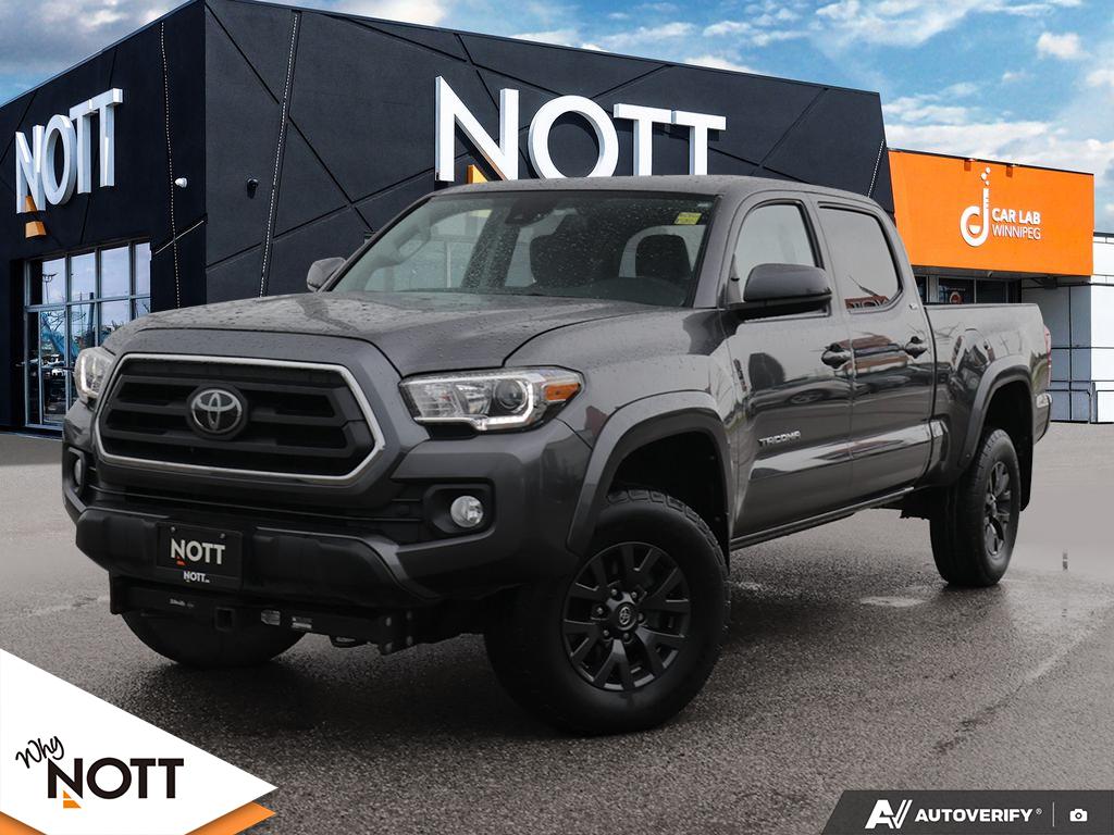 Gray 2021 Toyota Tacoma Pickup Truck Four-Wheel Drive Automatic