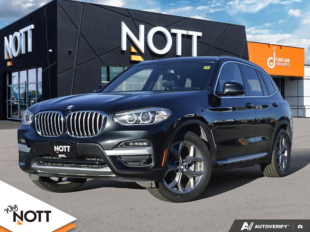 Black 2021 BMW X3 SUV / Crossover All-Wheel Drive Automatic
