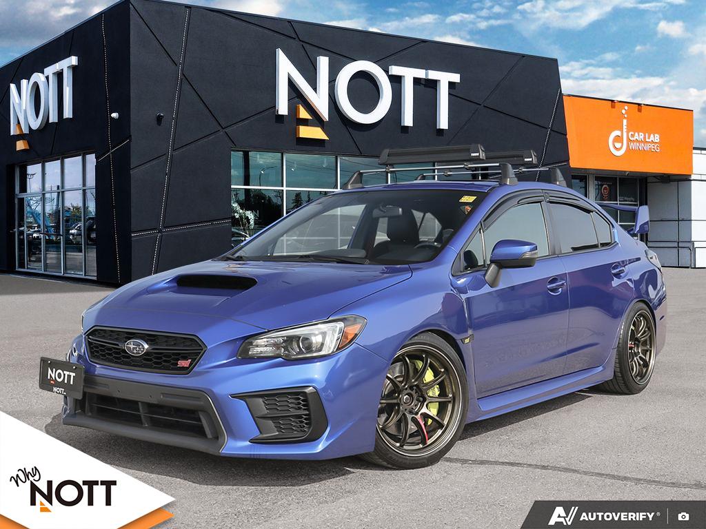 Blue 2021 Subaru WRX STI Sedan  Manual
