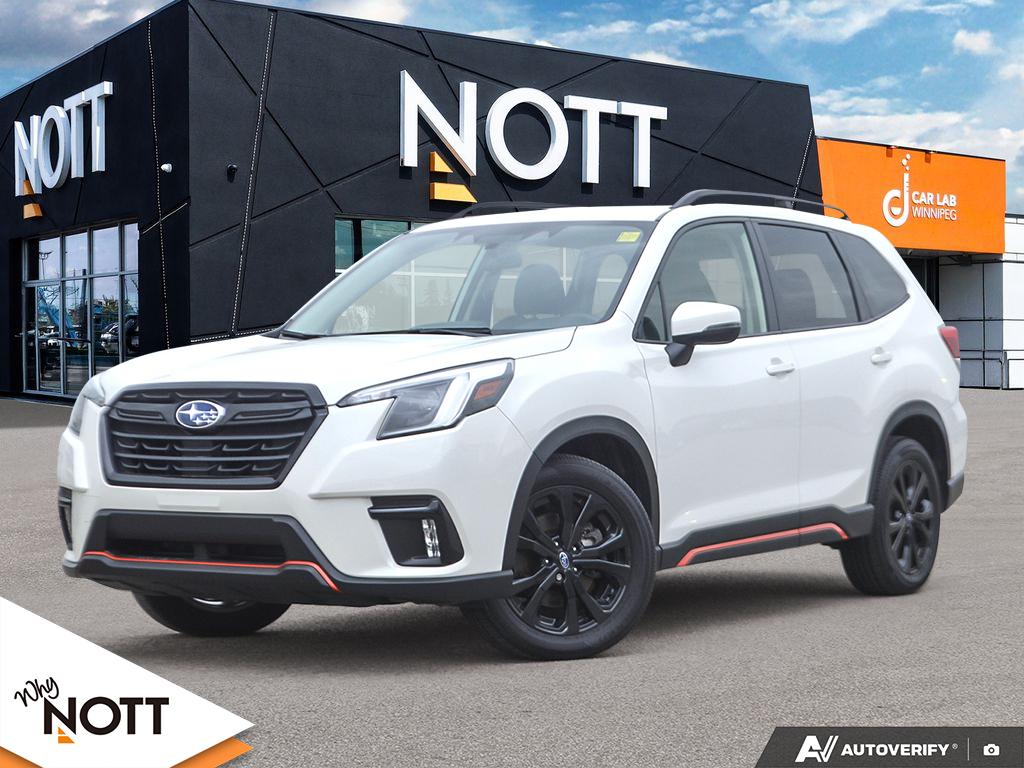 White 2024 Subaru Forester Wagon Automatic