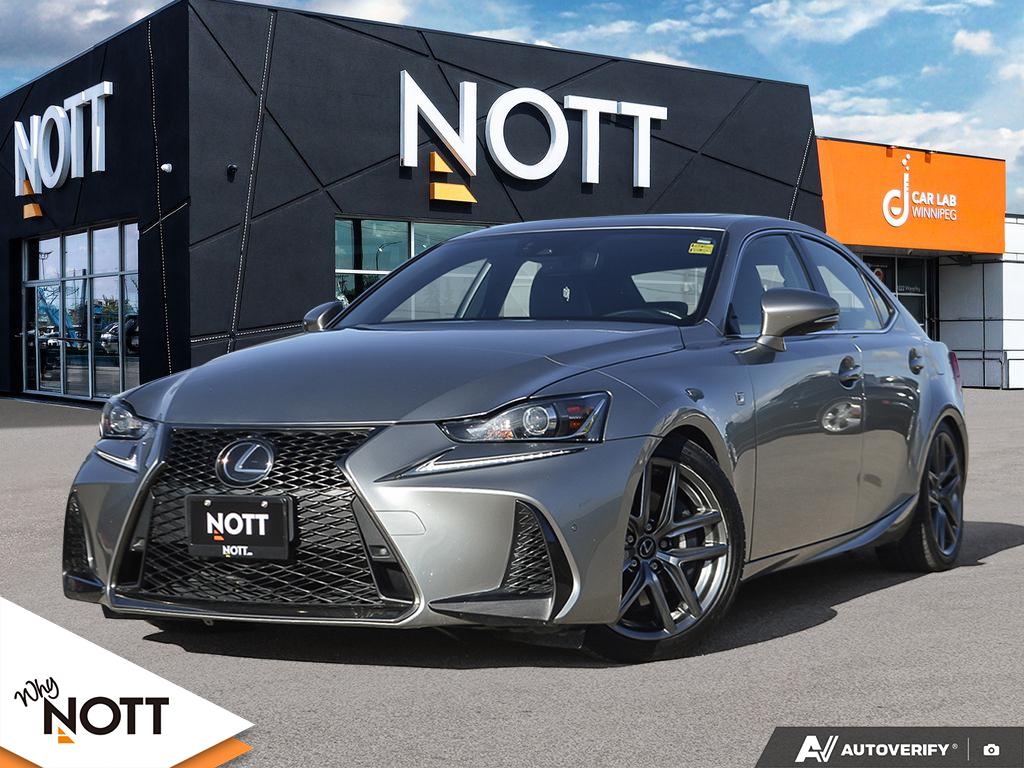 Gray 2018 Lexus IS Sedan All-Wheel Drive Automatic