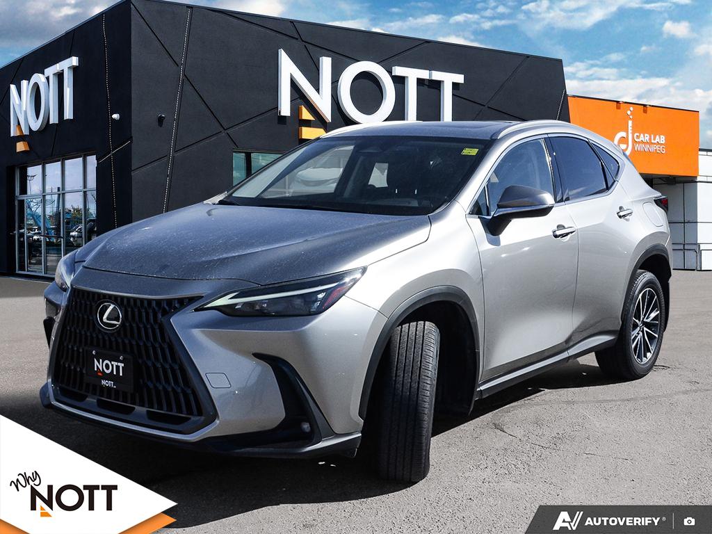 Silver 2022 Lexus NX Hybrid SUV / Crossover All-Wheel Drive Continuously Variable Transmission