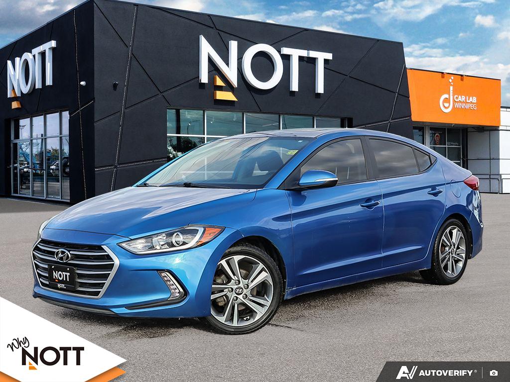 Blue 2017 Hyundai Elantra Sedan  Automatic