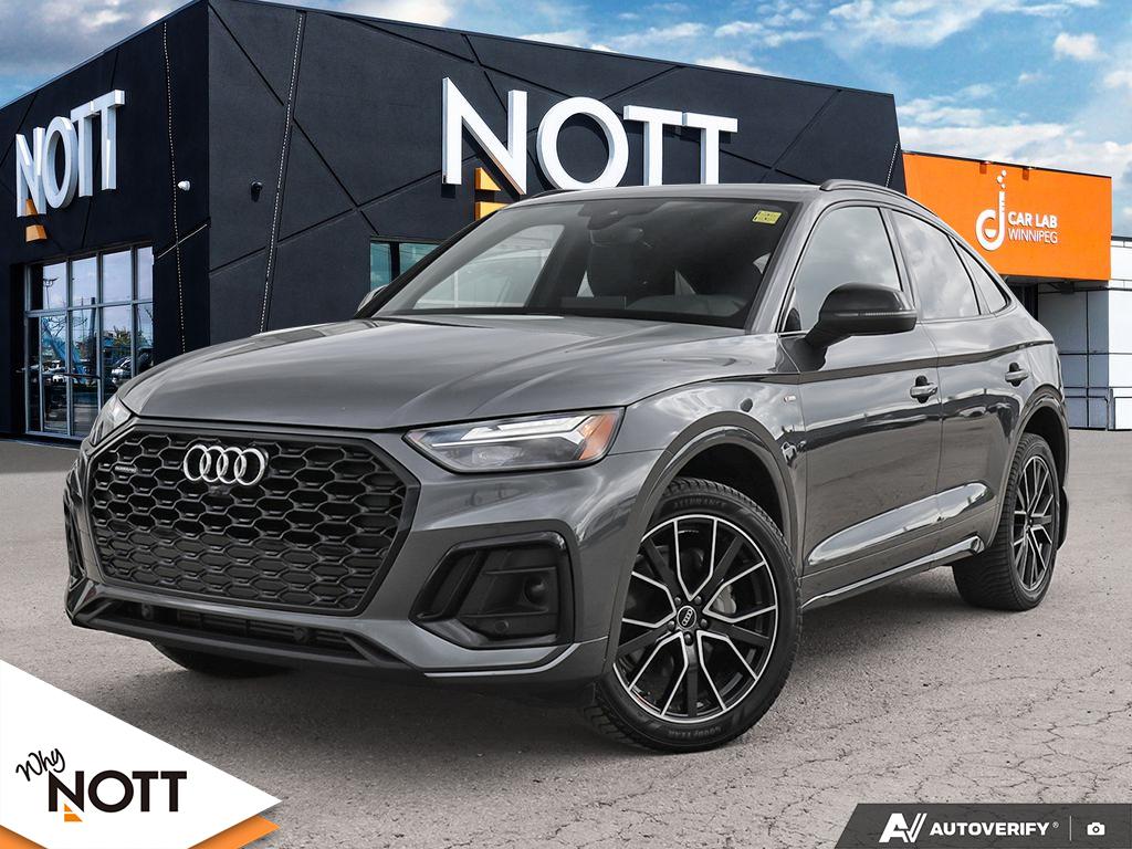 Black 2022 Audi Q5 Sportback quattro Progressiv 45 TFSI AWD Sedan  Automatic