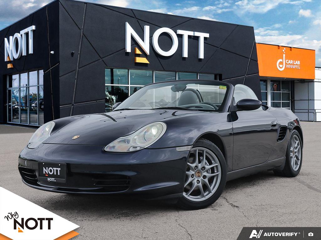 Blue 2003 Porsche Boxster Convertible Rear-Wheel Drive Manual