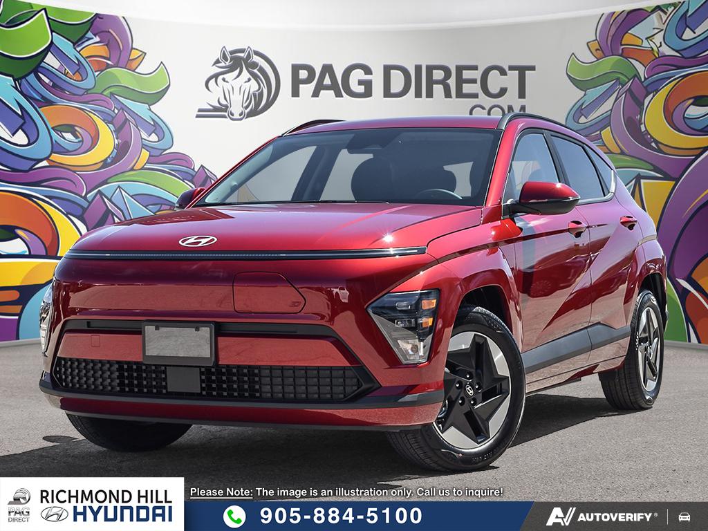 Ultimate Red 2026 Hyundai Kona Electric Preferred FWD SUV / Crossover