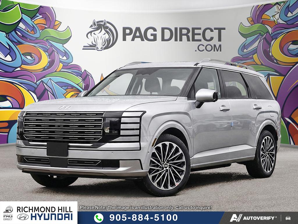 Shimmering Silver 2026 Hyundai Palisade Hybrid SUV / Crossover