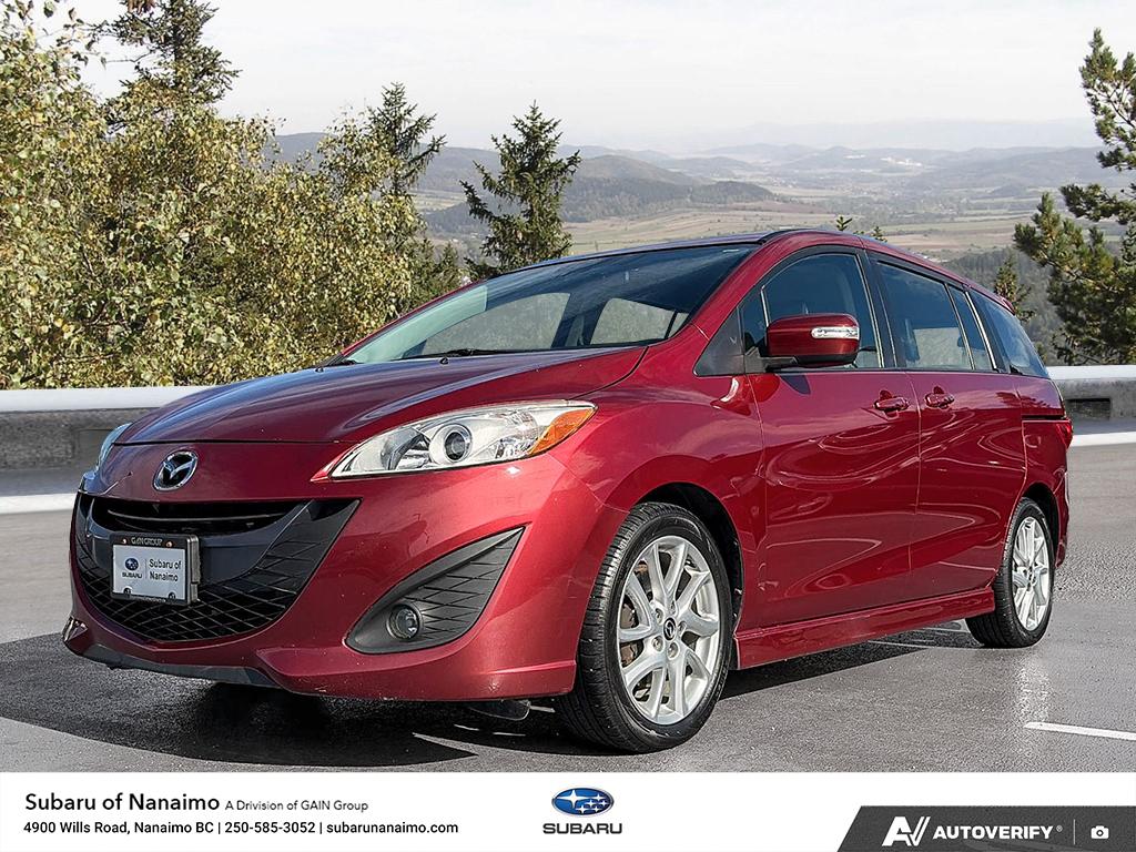 Red 2017 Mazda MAZDA5 Minivan  Automatic