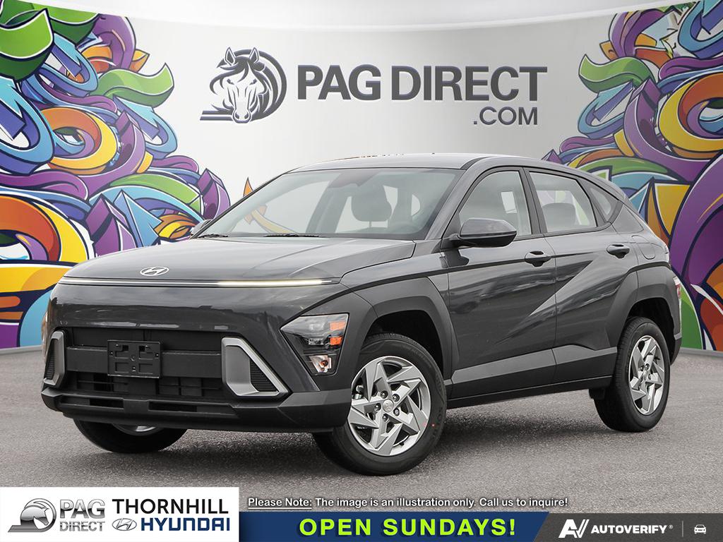 Gray (Ecotronic Grey) 2027 Hyundai Kona SUV / Crossover Front-Wheel Drive Automatic