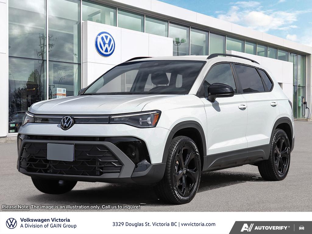 Pure White 2026 Volkswagen Taos SUV / Crossover Automatic