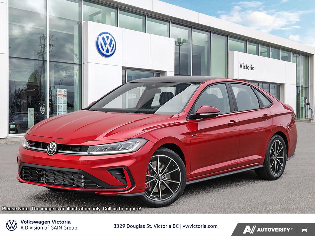 Kings Red Metallic 2026 Volkswagen Jetta GLI Sedan Front-Wheel Drive Automatic