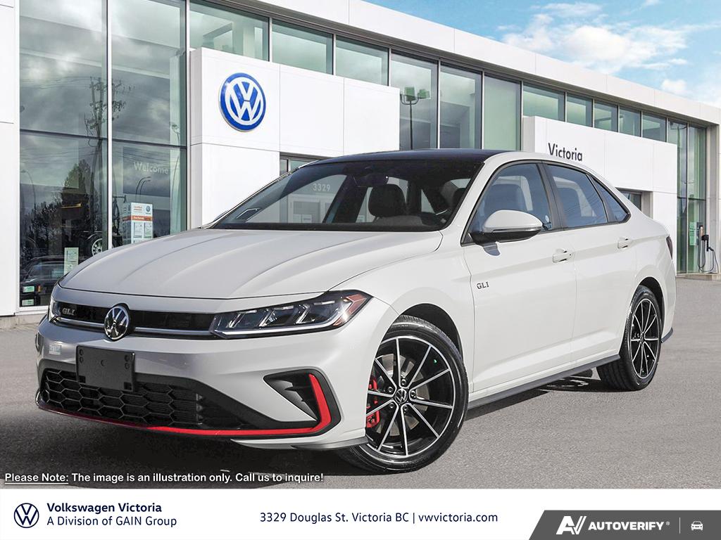 Oryx White Pearl 2026 Volkswagen Jetta GLI Autobahn FWD Sedan Front-Wheel Drive Automatic