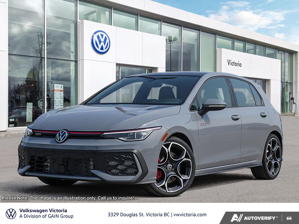 Moonstone Gray 2026 Volkswagen Golf GTI Hatchback Automatic