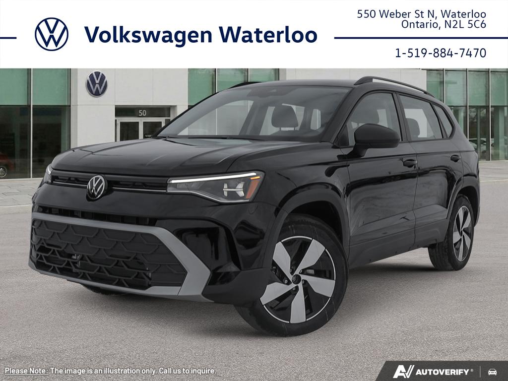 Deep Black Pearl 2027 Volkswagen Taos SUV / Crossover Automatic