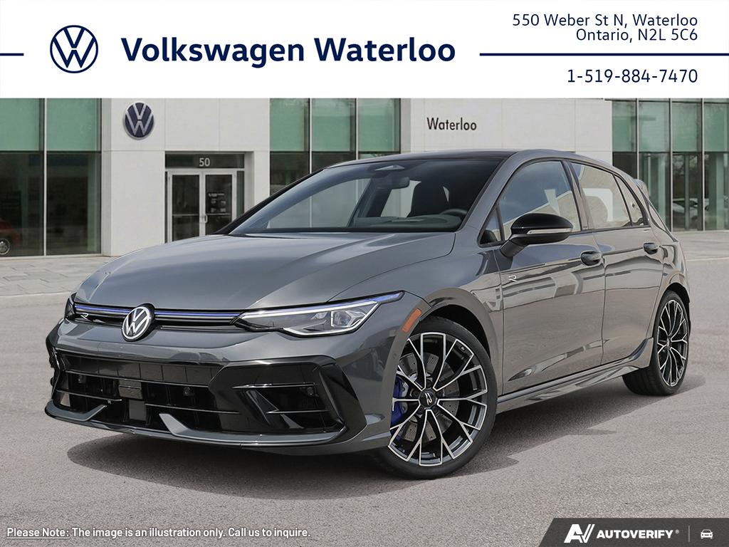 Dolphin Gray Metallic 2026 Volkswagen Golf R Hatchback All-Wheel Drive Automatic