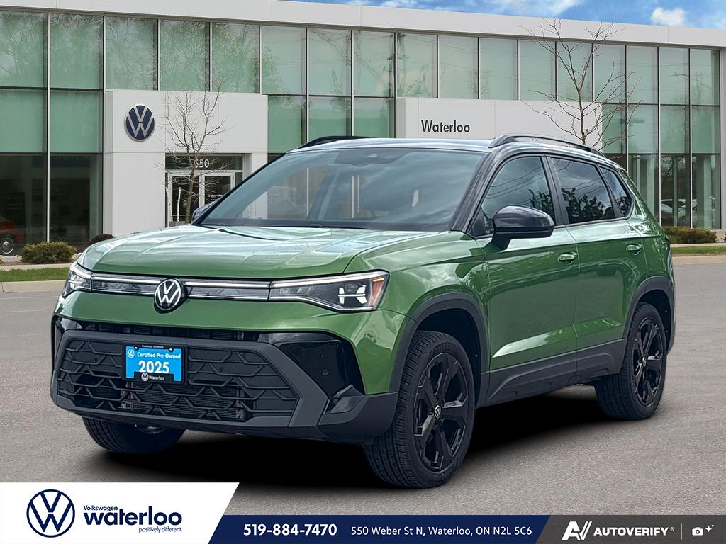 2025 Volkswagen Taos VUS Vert (Serrano Green Metallic/Black Roof)  Automatique