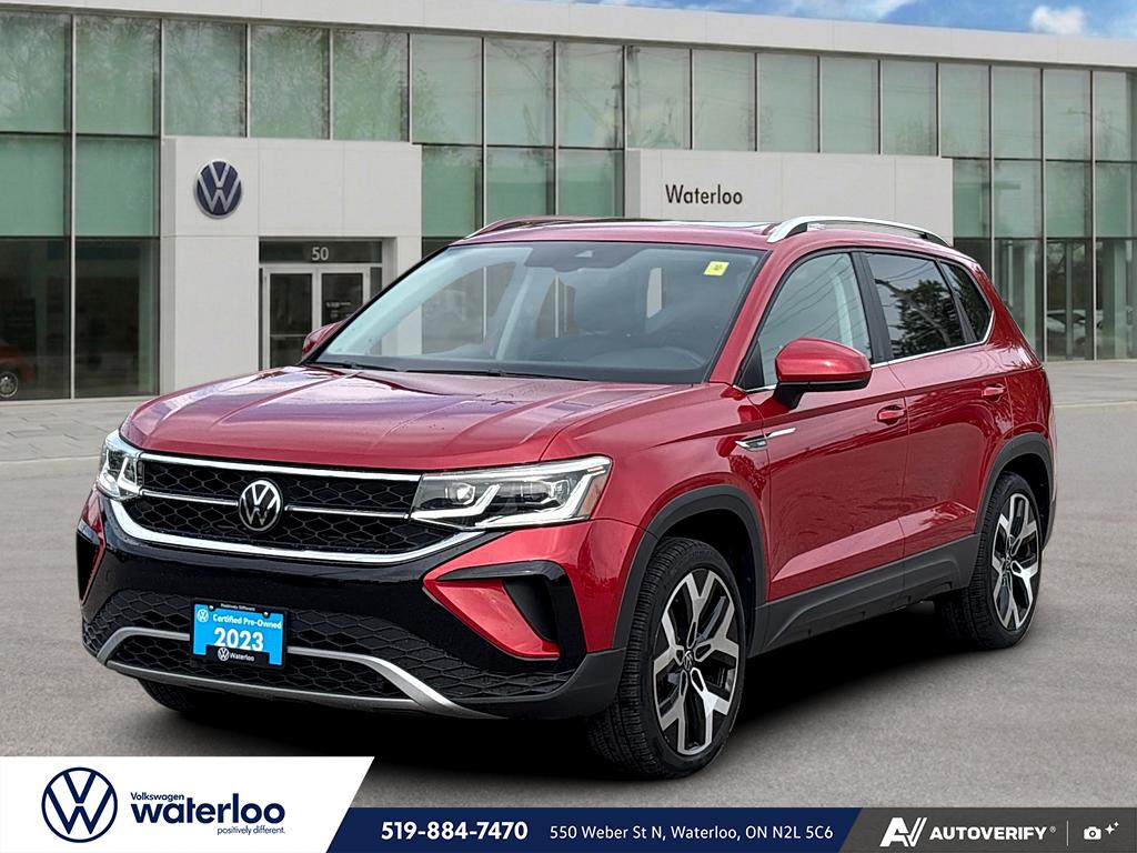 Kings Red Met 2023 Volkswagen Taos SUV / Crossover  Automatic