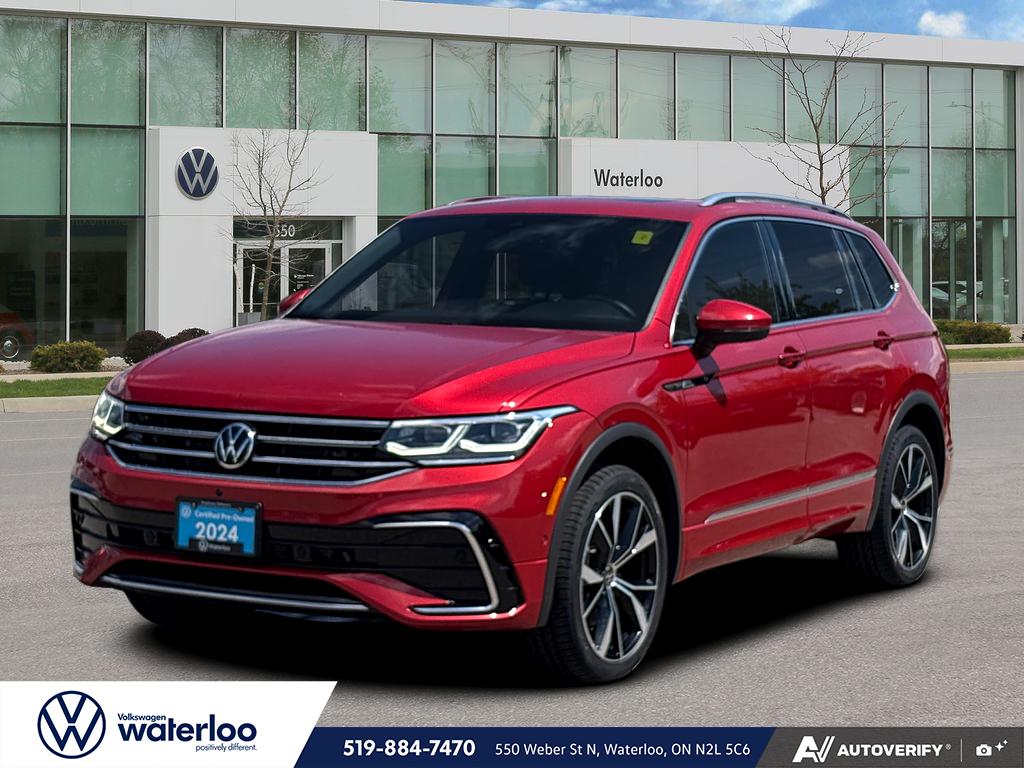 Kings Red Metallic 2024 Volkswagen Tiguan Highline R-Line 4Motion SUV / Crossover  Automatic