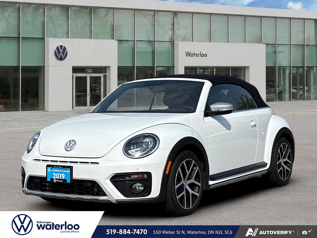 Pure White 2019 Volkswagen Beetle Convertible Automatic