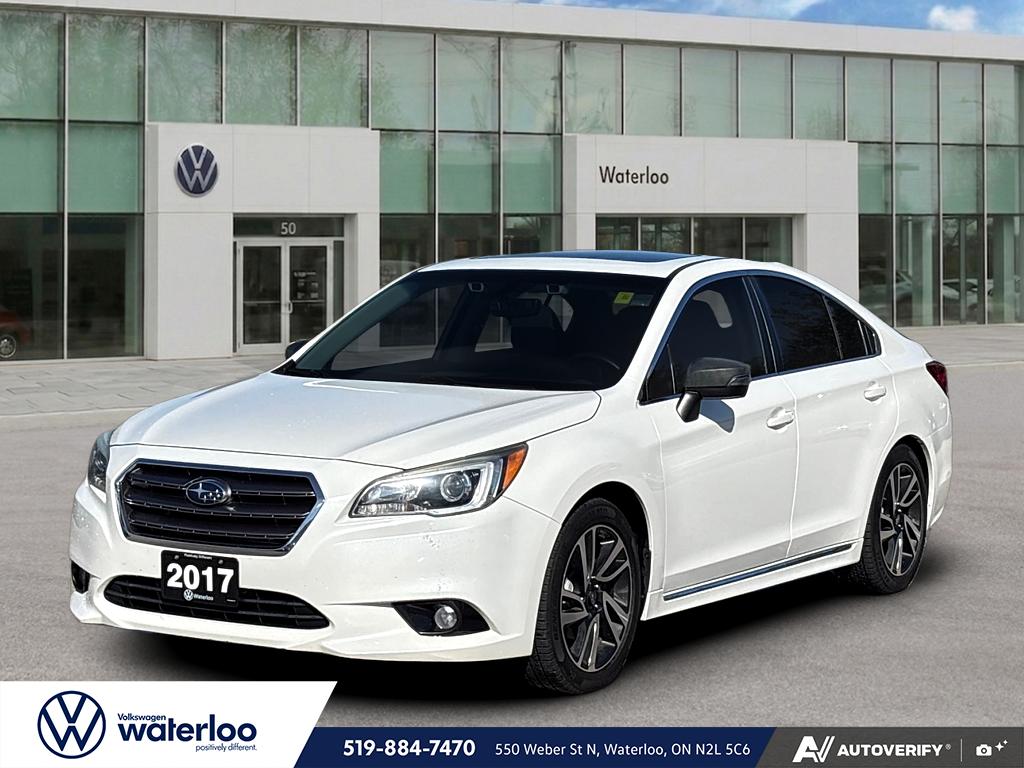 Crystal White Pearl 2017 Subaru Legacy Sedan All-Wheel Drive Automatic
