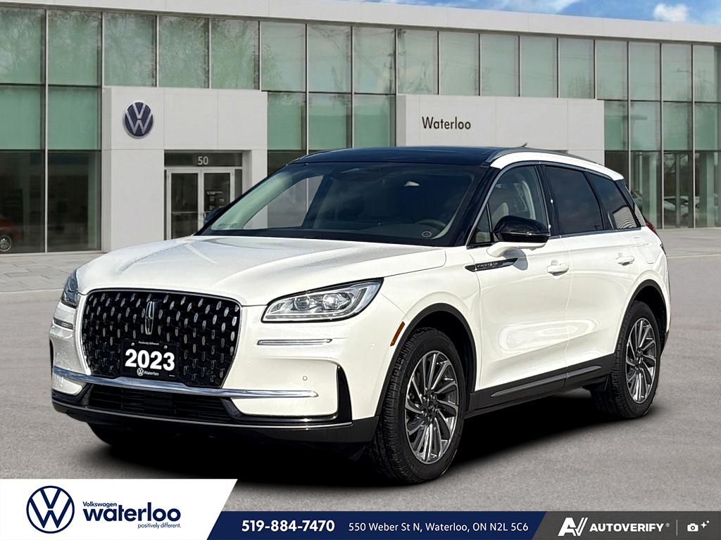 Pristine White Metallic Tri-Coat 2023 Lincoln Corsair SUV / Crossover All-Wheel Drive Automatic
