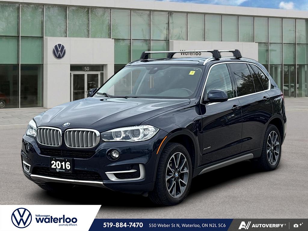 Imperial Blue Met 2016 BMW X5 SUV / Crossover All-Wheel Drive Automatic