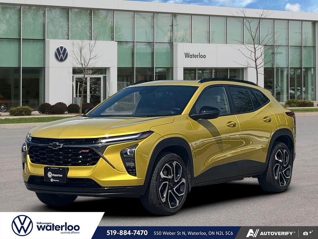 Nitro Yellow Metallic 2025 Chevrolet Trax RS with 2RS FWD SUV / Crossover Front-Wheel Drive Automatic