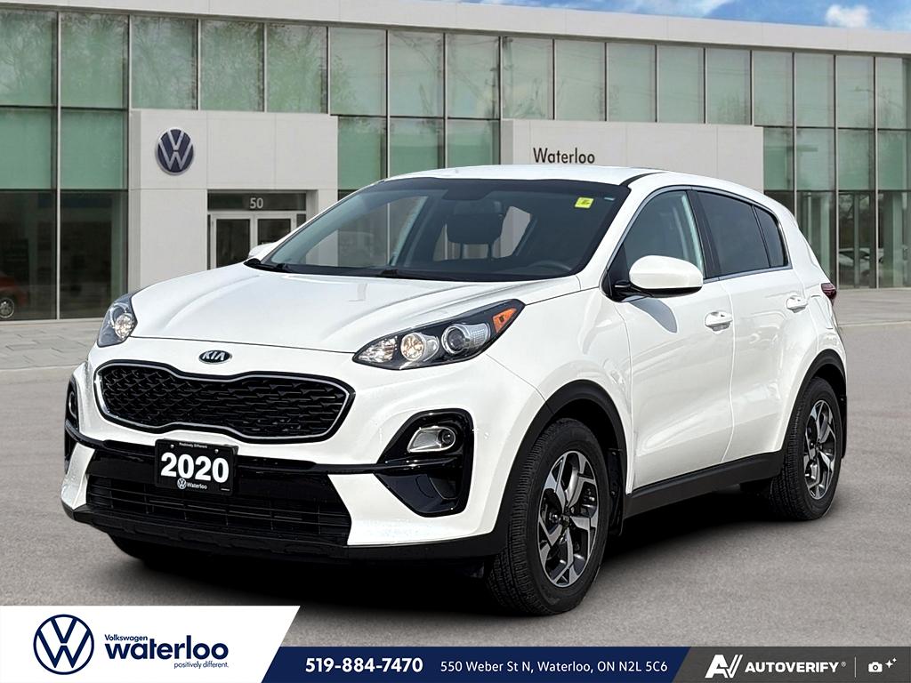 Snow White Pearl (MET) 2020 Kia Sportage SUV / Crossover Front-Wheel Drive Automatic
