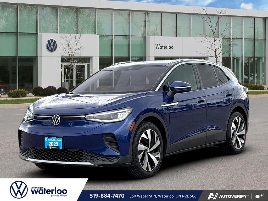 Blue Dusk Metallic w/ Ninja black roof 2022 Volkswagen ID.4 SUV / Crossover Rear-Wheel Drive Automatic
