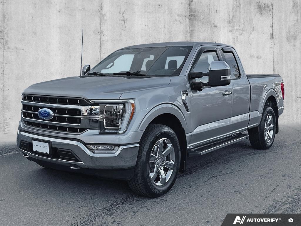 Iconic Silver 2021 Ford F-150 Pickup Truck Four-Wheel Drive Automatic