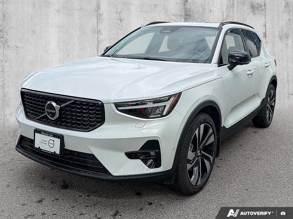 Crystal White Metallic 2026 Volvo XC40 SUV / Crossover All-Wheel Drive Automatic