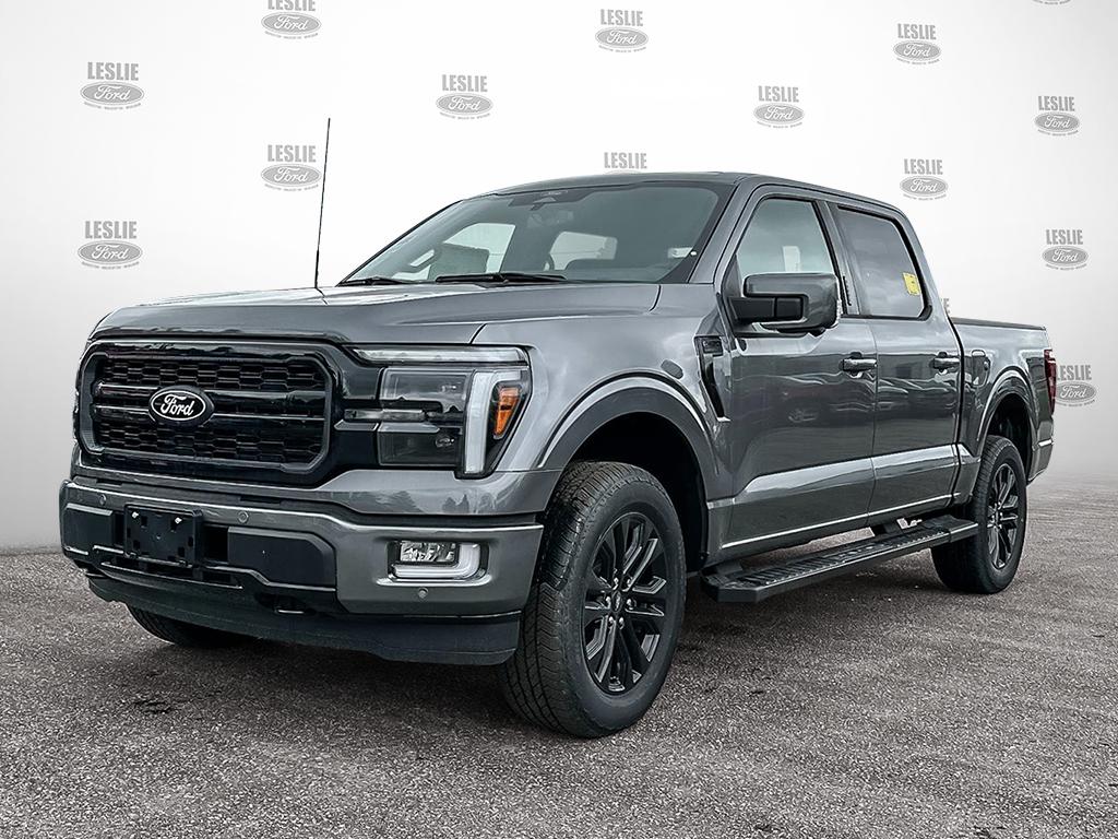 2024 Ford F150 Lariat SuperCrew Black Pack 502A 4x4 Leslie Motors