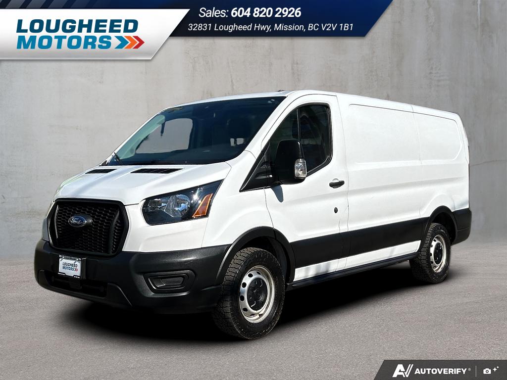 White 2021 Ford Transit Cargo Van Rear-Wheel Drive Automatic