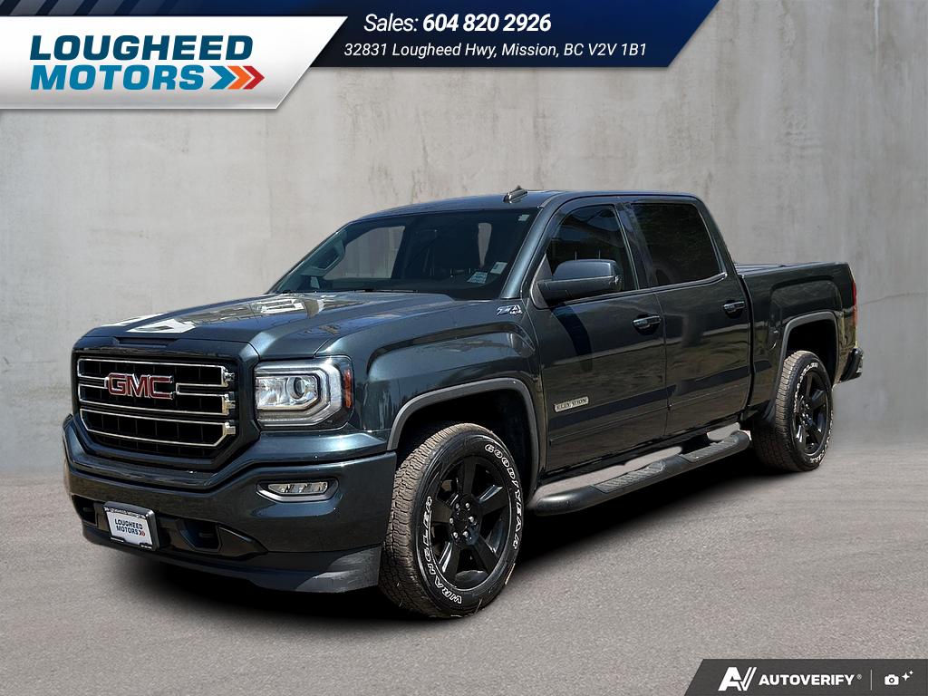 Gray 2018 GMC Sierra 1500 Pickup Truck Four-Wheel Drive Automatic