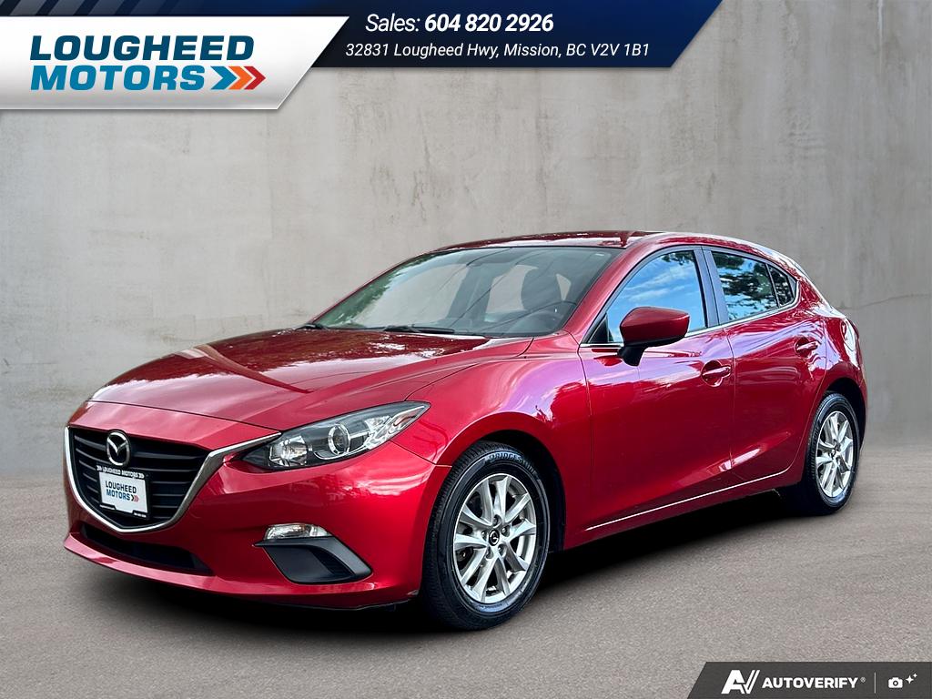 Red 2016 Mazda MAZDA3 Sedan Automatic