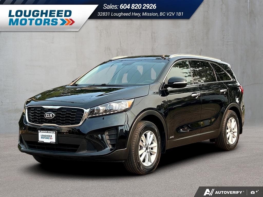 Black 2019 Kia Sorento SUV / Crossover All-Wheel Drive Automatic