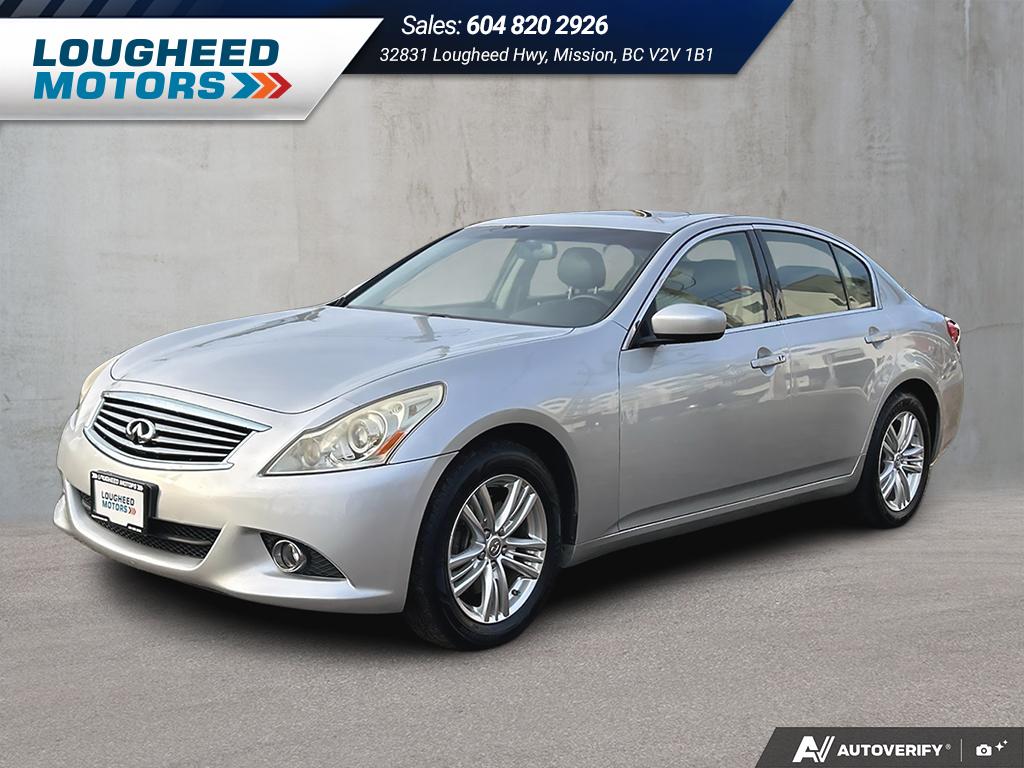2012 Infiniti G37