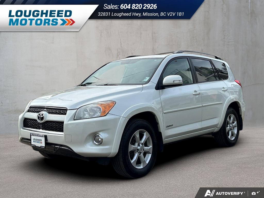 White 2009 Toyota RAV4 Limited 4WD SUV / Crossover Four-Wheel Drive Automatic