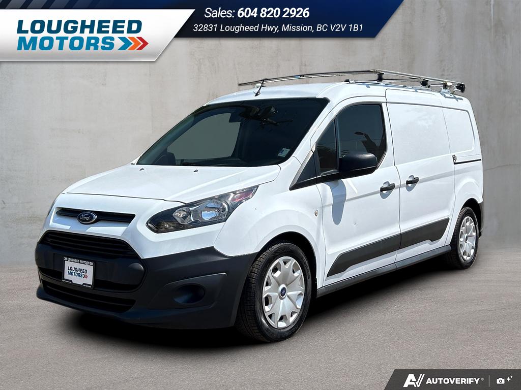 White 2018 Ford Transit Connect Van Front-Wheel Drive Automatic