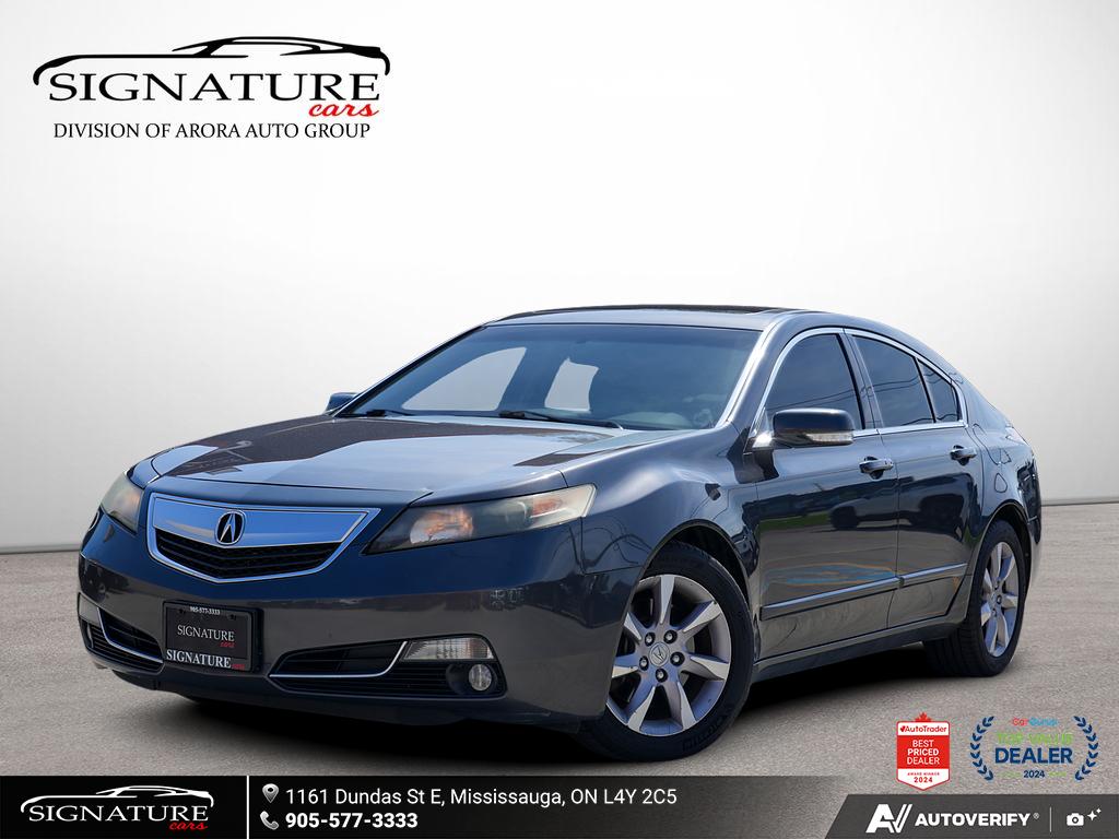 Gray 2013 Acura TL Sedan Front-Wheel Drive Automatic