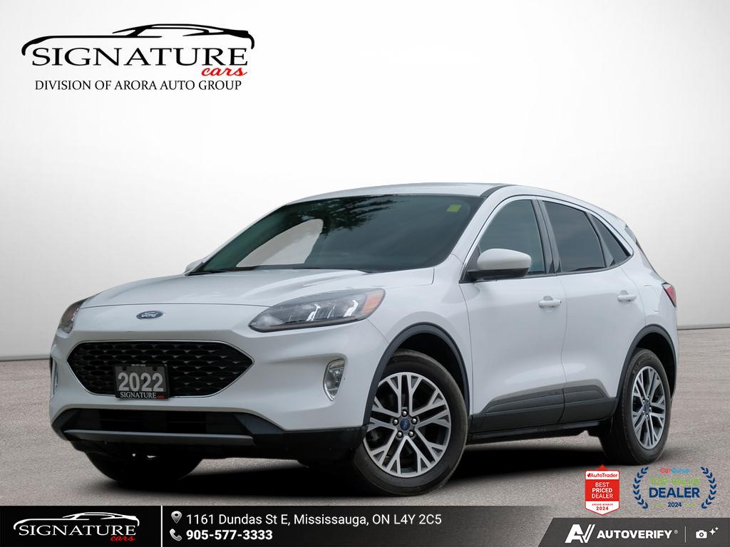 White 2022 Ford Escape SEL AWD SUV / Crossover All-Wheel Drive Automatic