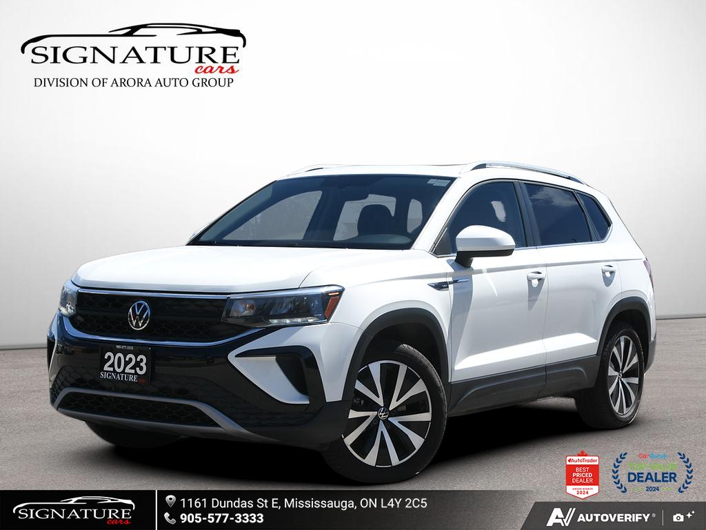 White 2023 Volkswagen Taos SUV / Crossover  Automatic