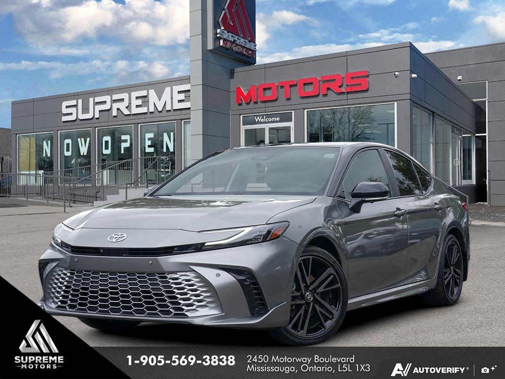 Gray 2025 Toyota Camry Sedan All-Wheel Drive Continuously Variable Transmission