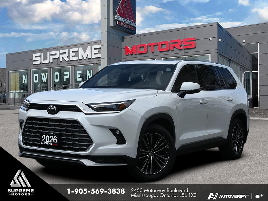 White 2026 Toyota Grand Highlander Hybrid SUV / Crossover All-Wheel Drive Automatic