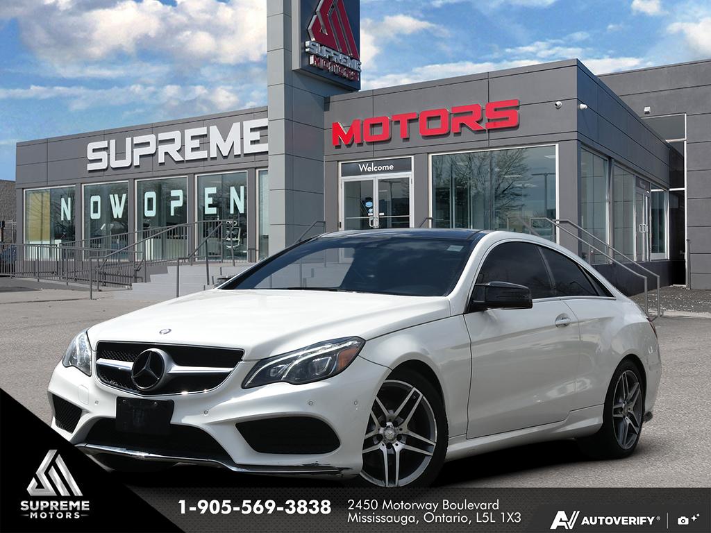 2014 Mercedes-Benz E-Class E 350 Coupe 4MATIC